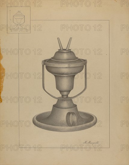 Swinging Lamp, c. 1936.