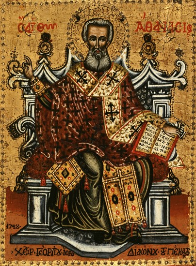 Saint Athanasius, 1728.