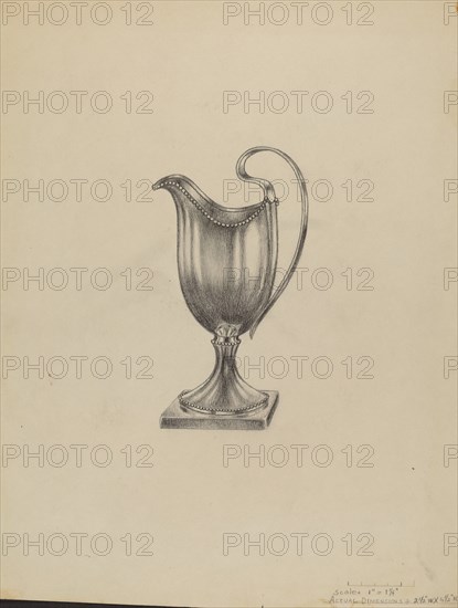 Silver Pitcher, 1935/1942.