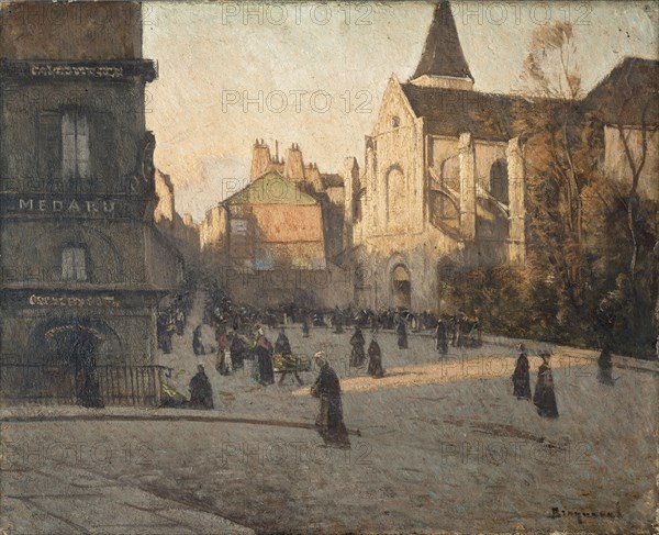 Saint-Médard church, c1900.