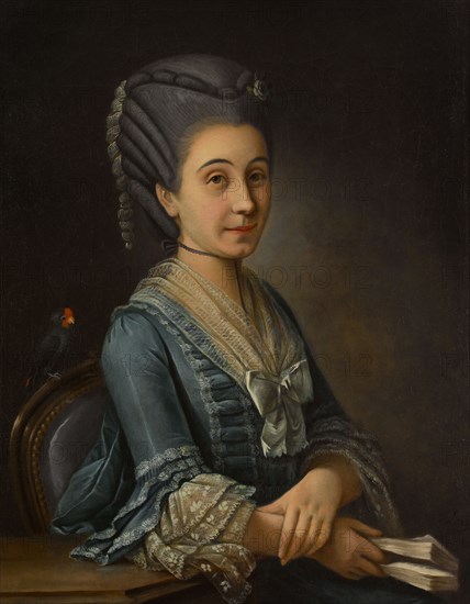 Portrait of Renee-Louise Trebuchet.