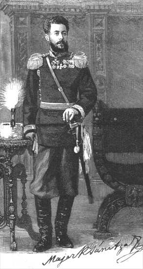 ''Major Constantine Panitza', 1890. Creator: Unknown.