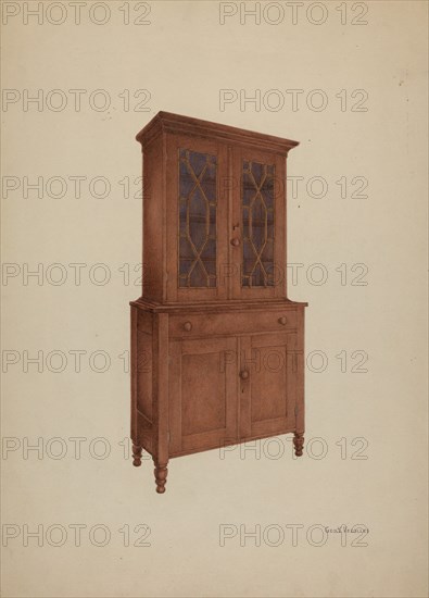 Shaker Cupboard, c. 1938.