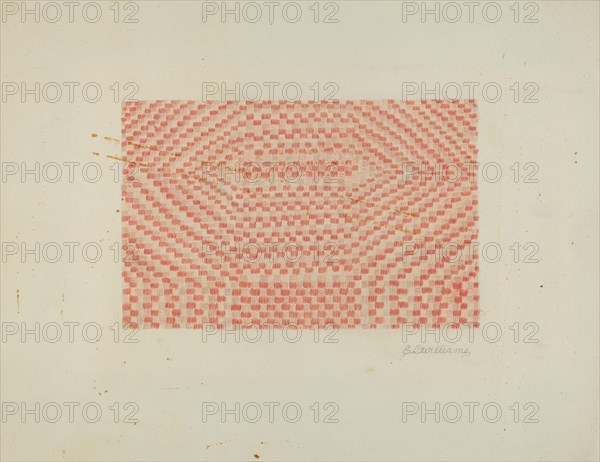 Woolen Coverlet, c. 1941.