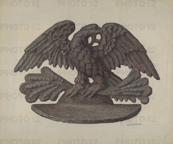 Door Stop: Eagle, c. 1939.