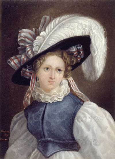 Portrait of a woman, 1829.