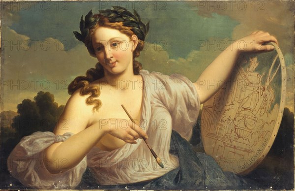 Allegory of painting, 1856.