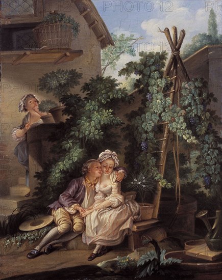 The gallant gardener, c1770.