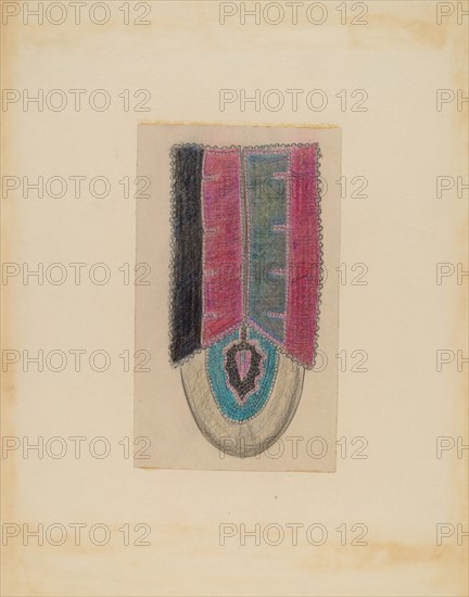 Moccasin Beadwork, 1935/1942.