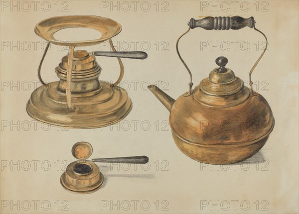 Burner and Kettle, 1935/1942.