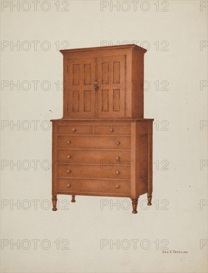 Shaker Cabinet, 1935/1942.