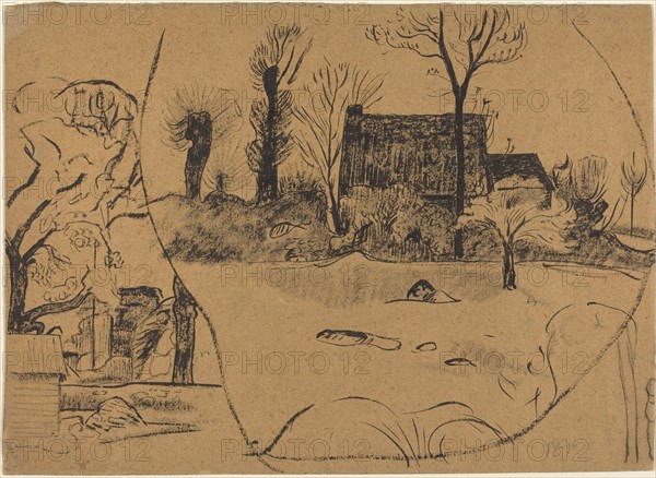 Landscape at Pont-Aven, c. 1888.