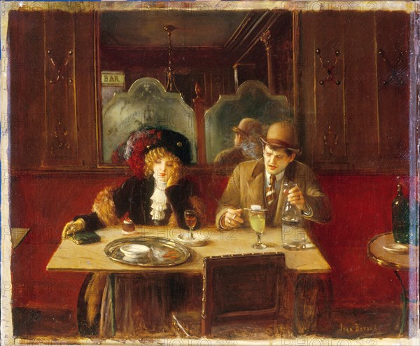 To the cafe says Absinthe, c1909.