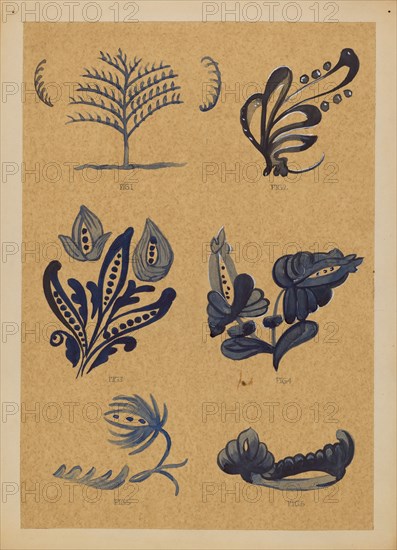 Decoration for Stoneware, 1935/1942.