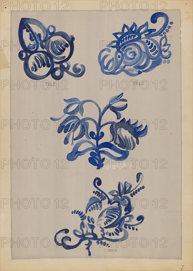 Decoration for Stoneware, 1935/1942.