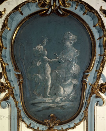 Two sculptors, between 1735 and 1745.
