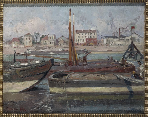 The Seine, at Quai de la Rapee, 1884.