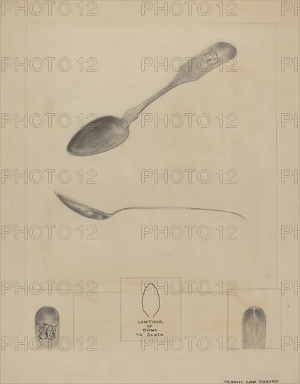 Silver Teaspoon, 1935/1942.