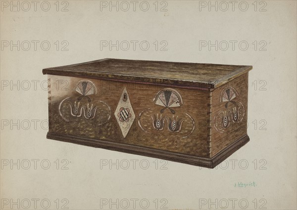 Pa. German Chest, 1935/1942.