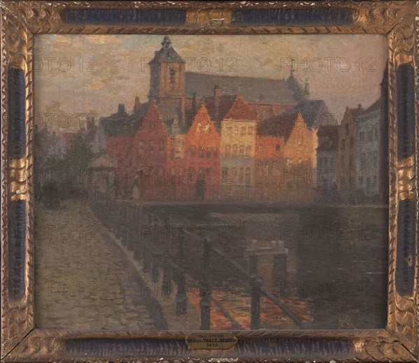 Quai de la Paille in Bruges.