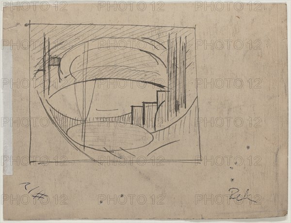 Study for "Soho" (verso), 1919.