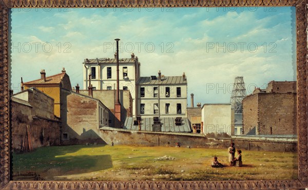 Cite Nys, rue de l'Orillon, 1870.
