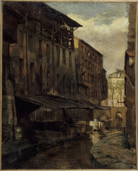 The Bievre, rue de Valence, c1899.