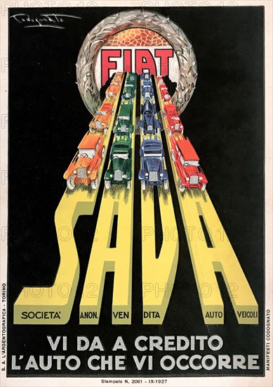 Fiat SAVA, 1927. Private Collection.