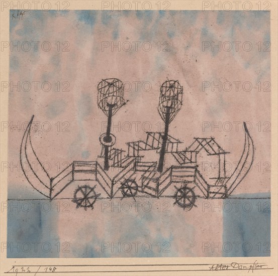 Alter Dampfer (Old Steamboat), 1922.