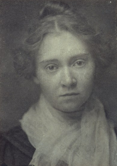 Eva Gamble Walborn, c1900. Creator: Hervey Wilson Minns.