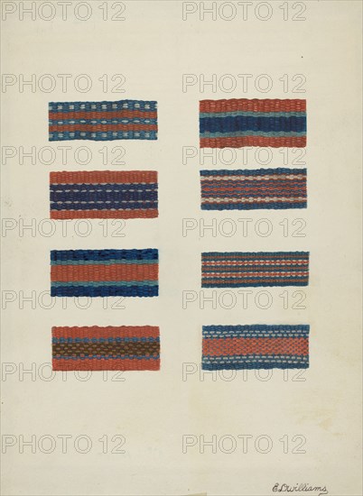 Shaker Wool Braids, c. 1941.