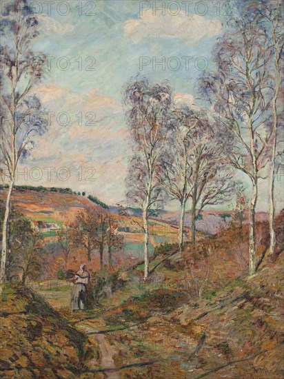 The path to the valley, 1885.