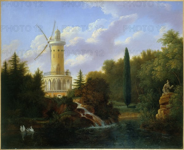 Moulin de la Folie-Beaujon, 1827.