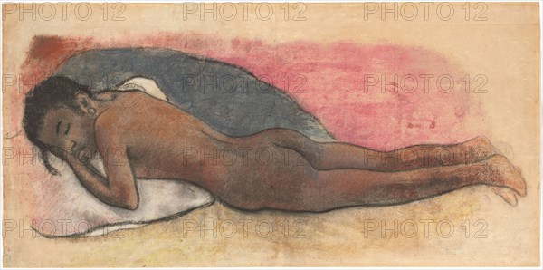 Reclining Nude [recto], 1894/1895.