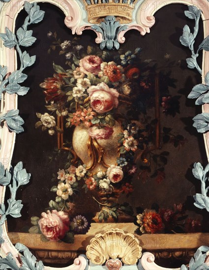 Vase of flowers, between 1801 and 1900.