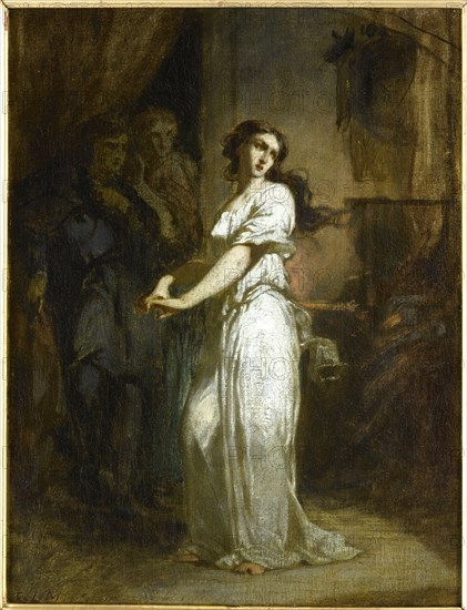 Lady Macbeth. Creator: Müller, Charles Louis (1815-1892).