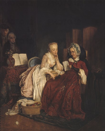 The marriage proposal, 1839.