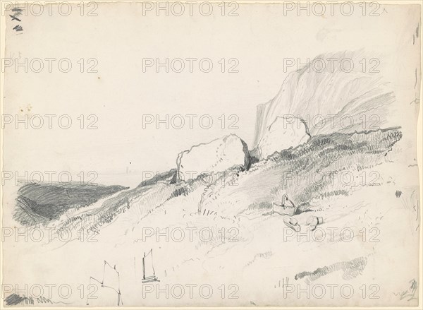 Rocky Landscape, c. 1835-1840.