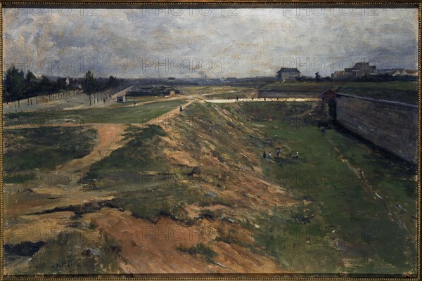 View of the Fort at Vanves, c1880.