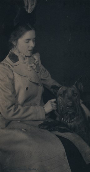 The Great Dane, 1900. Creator: Katharine Sheward Stanbery.