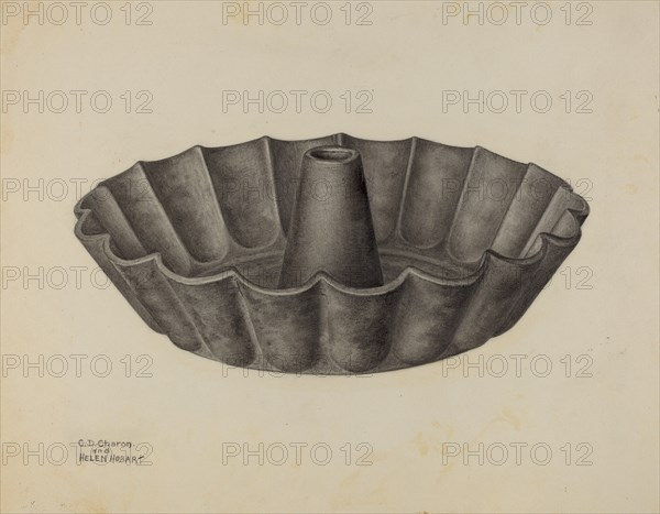 Cake Mold, c. 1941.