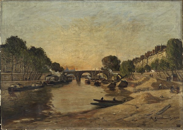 The Seine and Pont Marie, 1912.