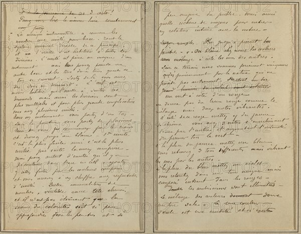 Manuscript Pages [recto], 1884-1888.