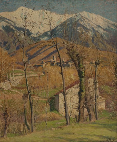 Canigou in winter, 1921.