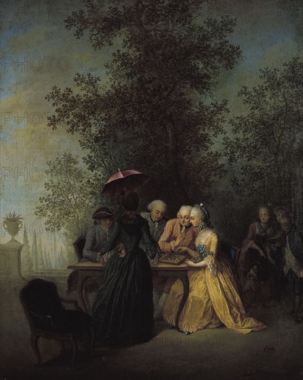 The ladies party, c1765.