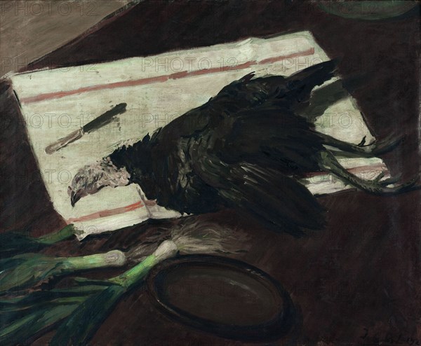 Still life with turkey, 1921.