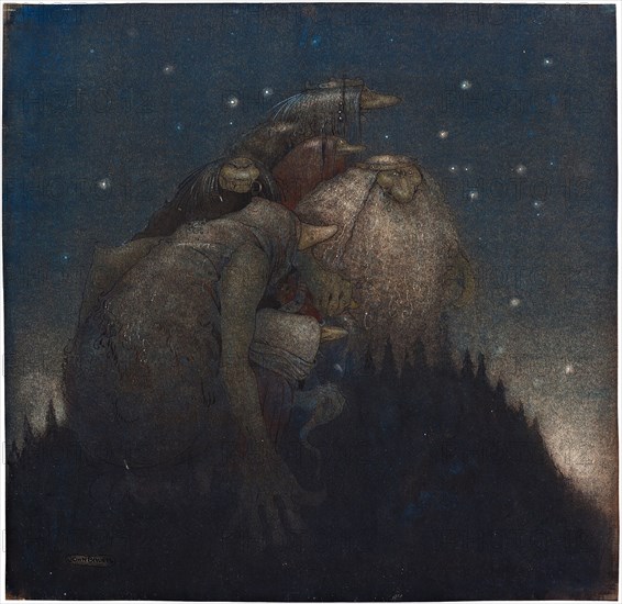 Troll, Starry Night , 1910. Private Collection.