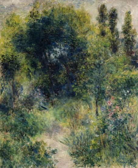 Garden, ca 1877. Creator: Renoir, Pierre Auguste (1841-1919).