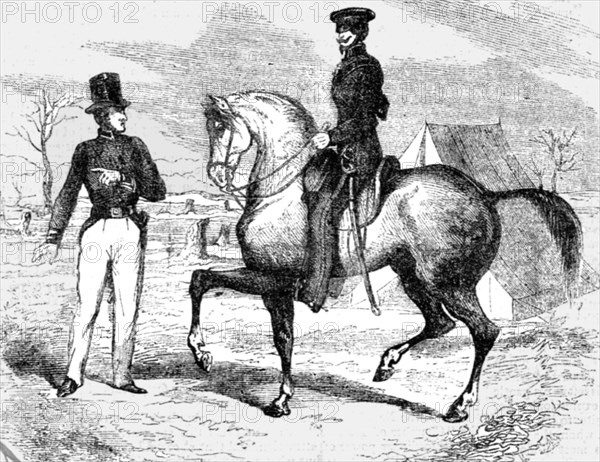 'Uniform of the Melbourne policemen', 1854. Creator: Unknown.