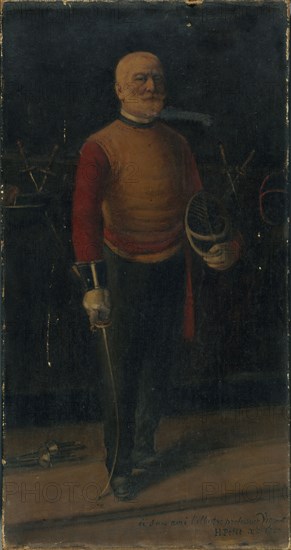 Self-portrait as a fencing master, 1887.